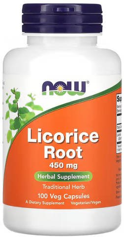 Sladké drievko (Licorice Root) 450 mg Now Foods | výživový doplnok | vitamín
