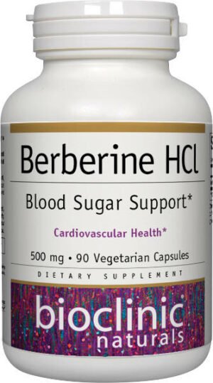 Berberine 500 mg glukózová podpora Webber Naturals | výživový doplnok | vitamín