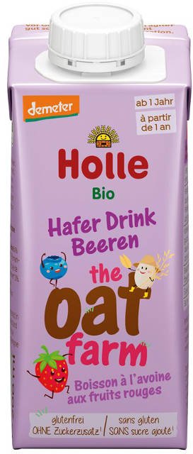 Holle Bio ovsený nápoj s ovocím 200 ml