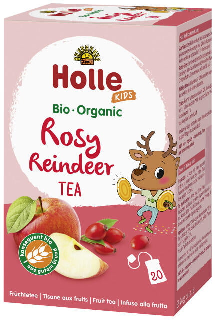 Holle organický čaj pre deti Ružový sob od 3 rokov