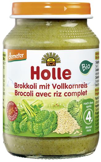 Detská výživa (príkrm) brokolica a hnedá ryža od 4. mesiaca 190g