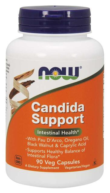 Candida Support podpora črevnej flóry Now Foods | výživový doplnok | vitamín