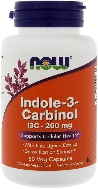 Indole-3-Carbinol (I3C) 200 mg Now Foods | výživový doplnok | vitamín