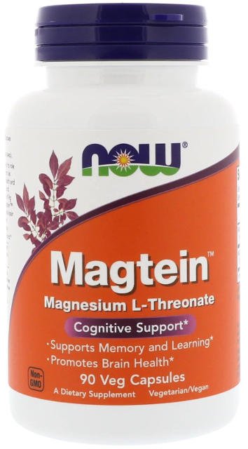 Magteín™ Horčík L-Treonát Now Foods | výživový doplnok | vitamín