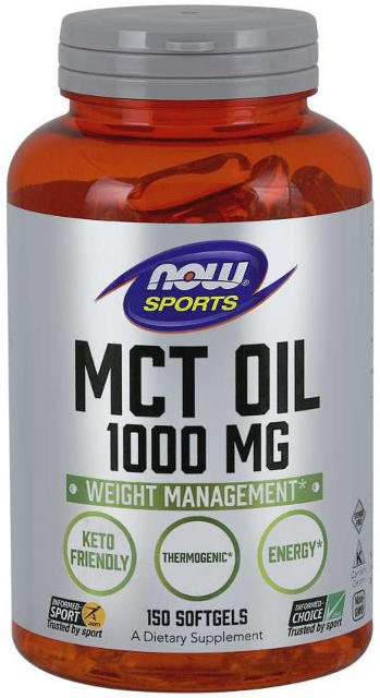 MCT olej 1000 mg Now Foods | výživový doplnok | vitamín