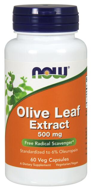 Olivový extrakt z listov 500 mg Now Foods | výživový doplnok | vitamín