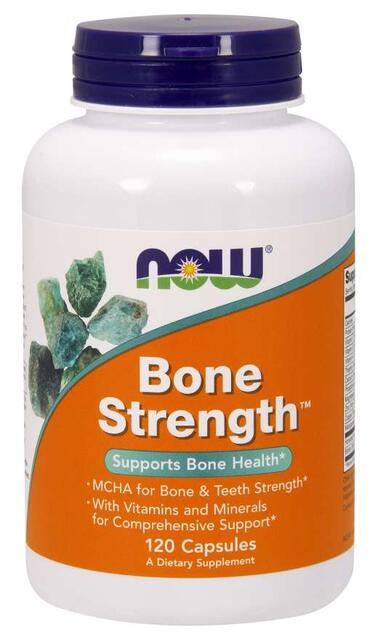 Bone Strength™ s MCHA (kostný minerál) Now Foods | výživový doplnok | vitamín