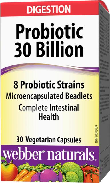 Probiotiká 30 miliárd Webber Naturals | výživový doplnok | vitamín