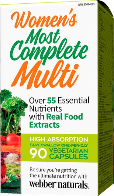 Kompletný multivitamín pre ženy Webber Naturals | výživový doplnok | vitamín