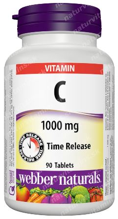 Vitamín C 1000 mg časované Webber Naturals | výživový doplnok | vitamín